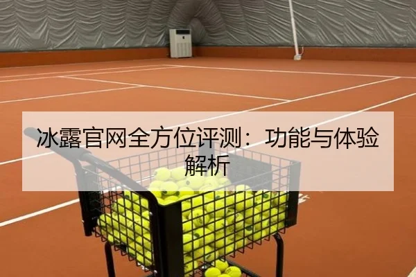 冰露官网全方位评测：功能与体验解析